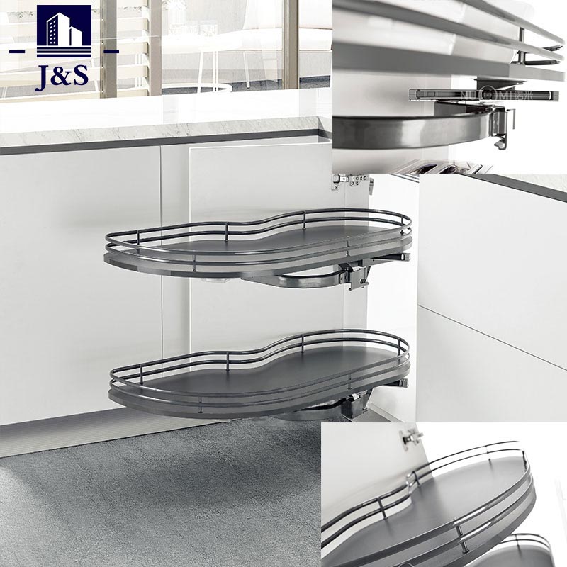 Definieren drehbare magische Eckkörbe für Küchenschränke die Effizienz kleiner Küchen neu?