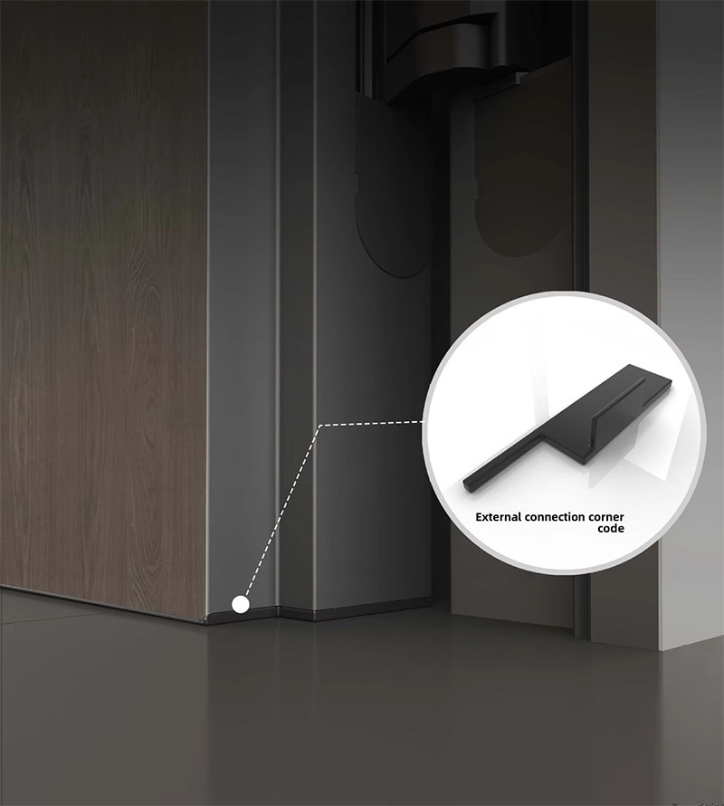 Customized Invisible Door Minimalist Frameless