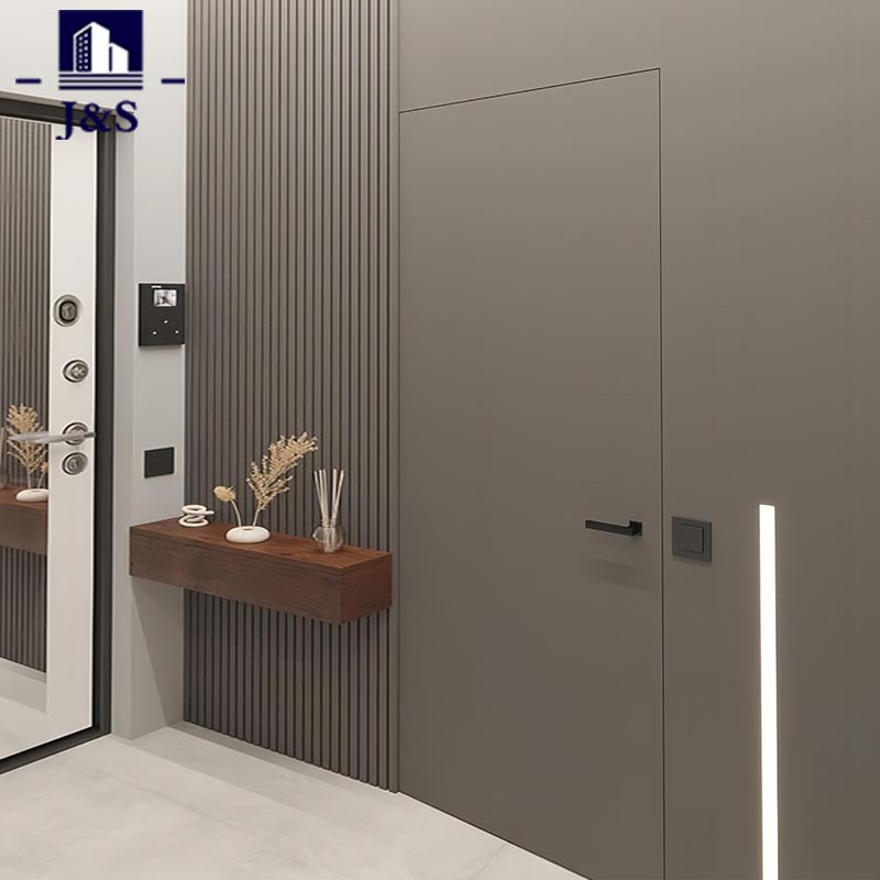 Versteckte Schlafzimmertür im Innenraum